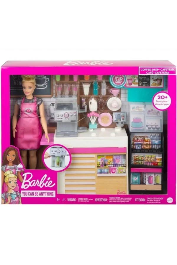 Barbie'Nin Kahve Dükkanı Oyun Seti