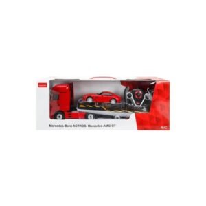Rastar R/C Uzaktan Kumandalı Mercedes Actros Tır + AMG GT Araba - Kırmızı