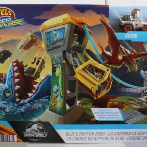 Hot Wheels RacerVerse Jurassic World Owen VS Blue New for 2024