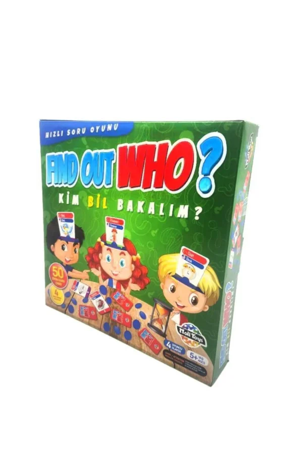 Moli Toys Molitoys Kim Bil Bakalım Bilgi Ve Zeka Oyunu(find Out Who)