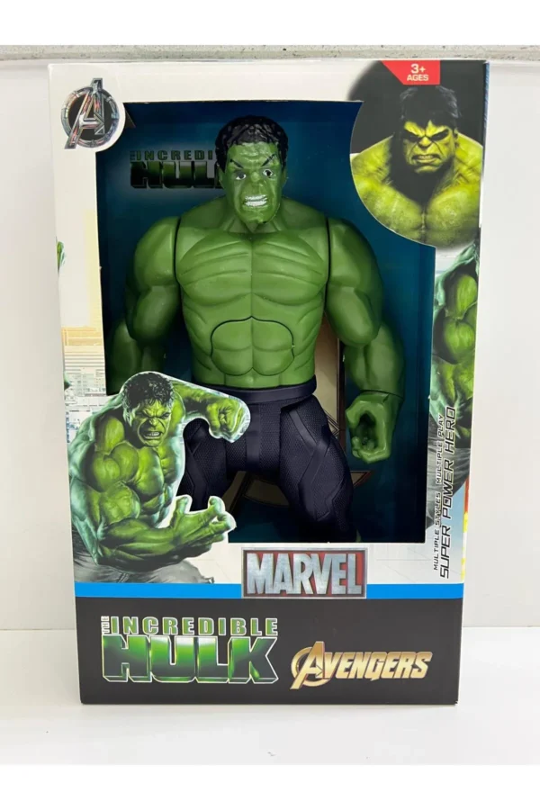 Hulk Figürü - Sesli Işıklı 30 Cm Yeşil Dev Hulk Figürü , Hulk Oyuncak, Hulk, 30cm