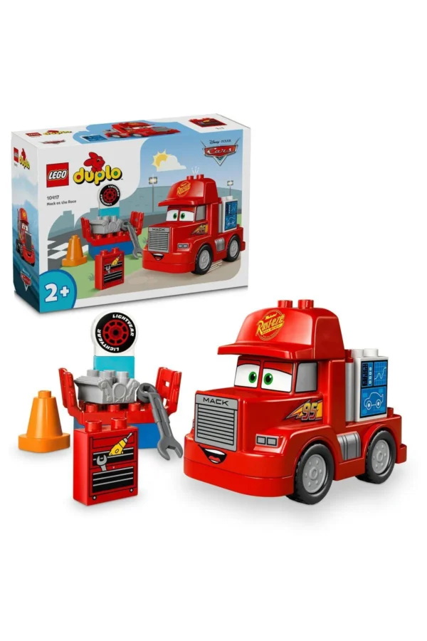 LEGO ® DUPLO® │ Disney Mack Yarışta 10417 - 2+ Eğitici Oyuncak Yapım Seti