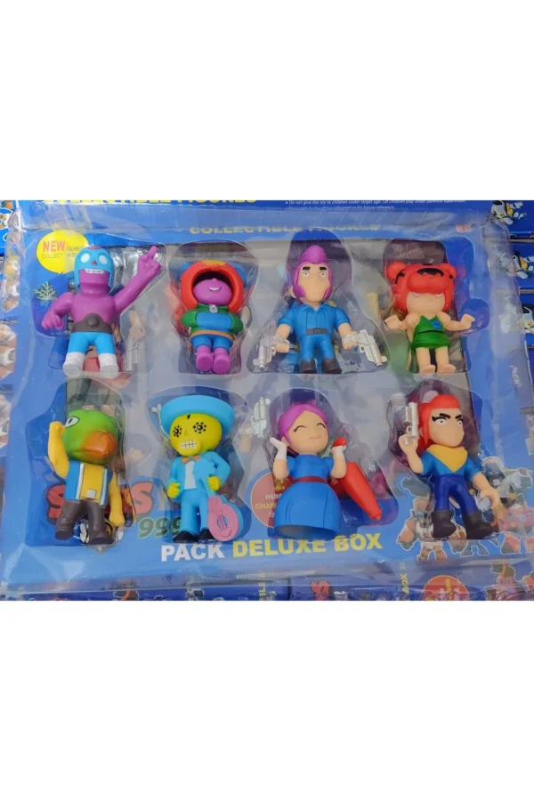 8'LI BRAWL STARS FİGÜR SET