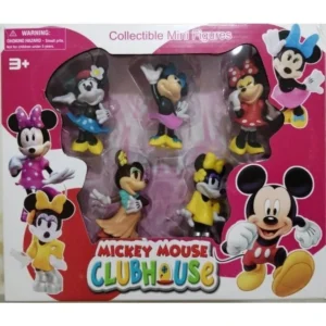 Oyuncak Minnie Mouse 5li Set Mickey Mouse Oyuncak Karakter Seti