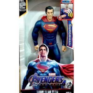 Avengers Süperman Oyuncak Karakter Sesli Işıklı 30 Cm