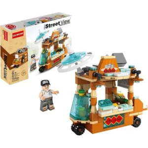 LEGO Yapı Taşları Oyuncak Mini Şehir Binası