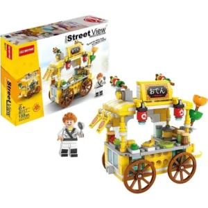 LEGO Yapı Taşları Oyuncak Mini Şehir Binası