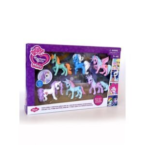 My Little Horse 6lı Pony Ailesi Oyuncak Pony Seti My Little Pony Karakter Seti