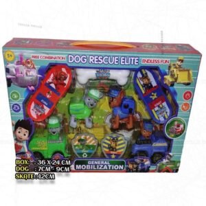 Paw Patrol 4 Figürlü 9 Parçalı Figür Oyuncak Devriye Köpekleri Paw Oyuncak